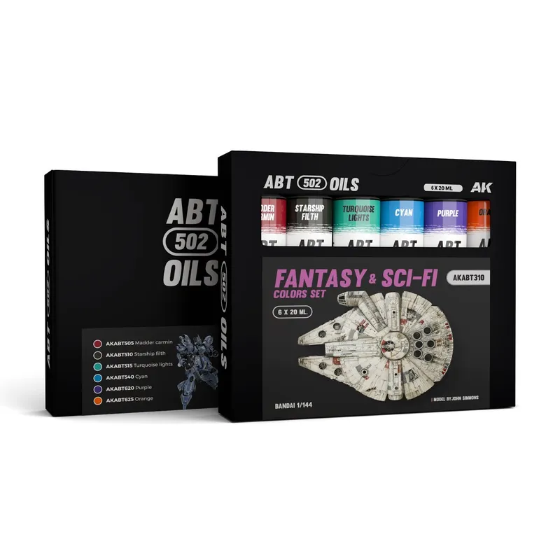 Abteilung 502 Oil Paints - Fantasy & Sci-Fi Colors Set (AKABT310)