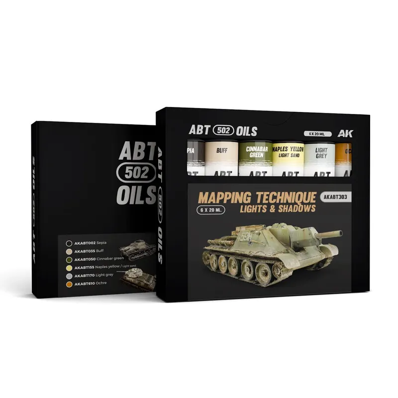 Abteilung 502 Oil Paints - Vehicle Mapping Technique Lights & Shadows (AKABT303)