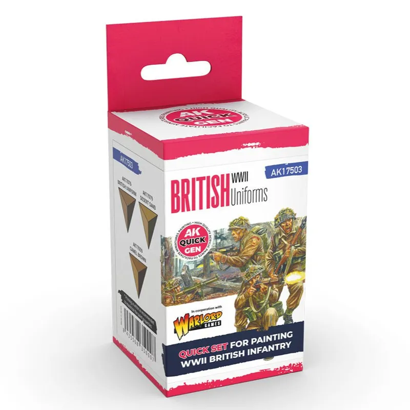 AK Interactive Quick Gen Set - British Uniforms (AK17503)
