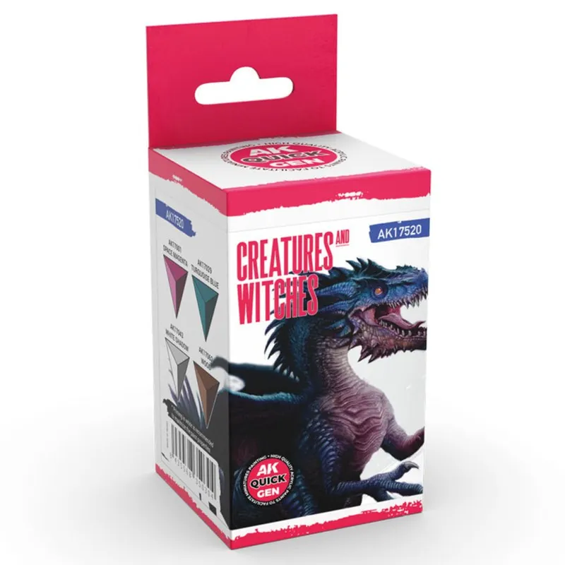 AK Interactive Quick Gen Set - Creatures and Witches (AK17520)