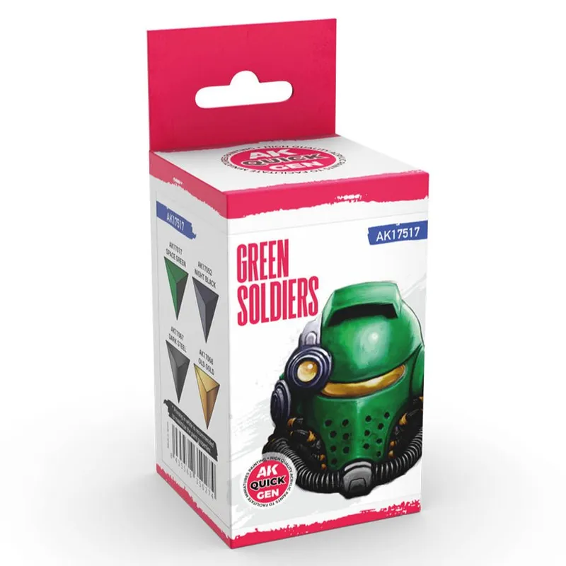 AK Interactive Quick Gen Set - Green Soldiers (AK17517)