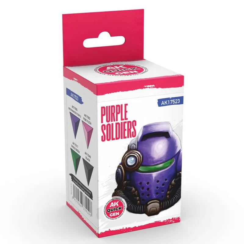 AK Interactive Quick Gen Set - Purple Soldiers (AK17523)