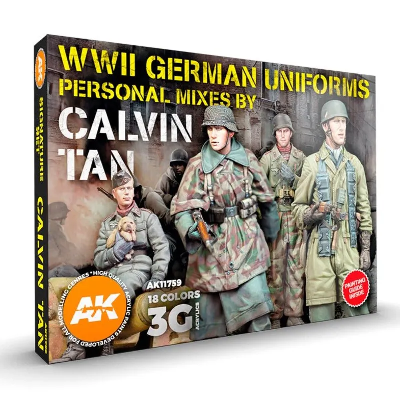 AK Interactive Signature Set - WWII German Uniforms by Calvin Tan (AK11759)