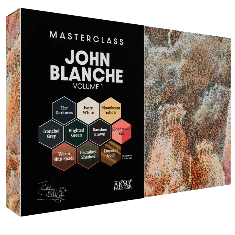 John Blanche Volume 1 Paint Set box and contents
