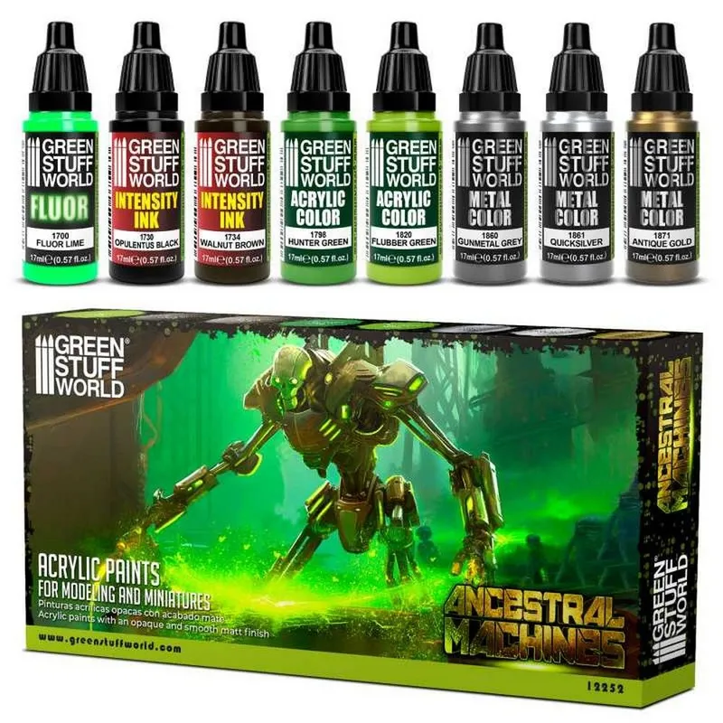 Paint Set: Ancestral Machines box and contents