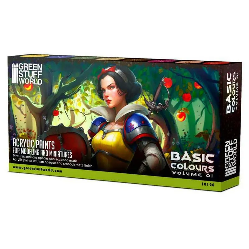 Paint Set - Basic box and contents