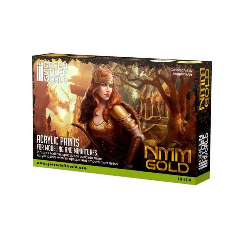 Paint Set - NMM Gold box and contents