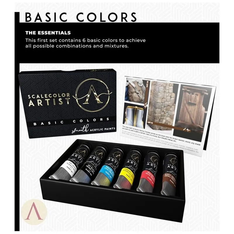 Scalecolor: Basic Colors box and contents