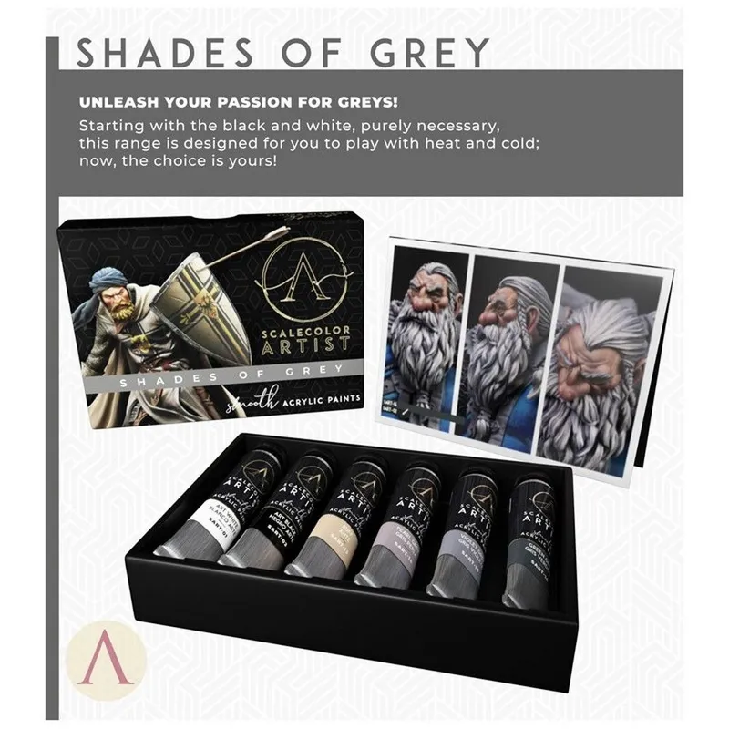 Scalecolor: Shades of Grey box and contents