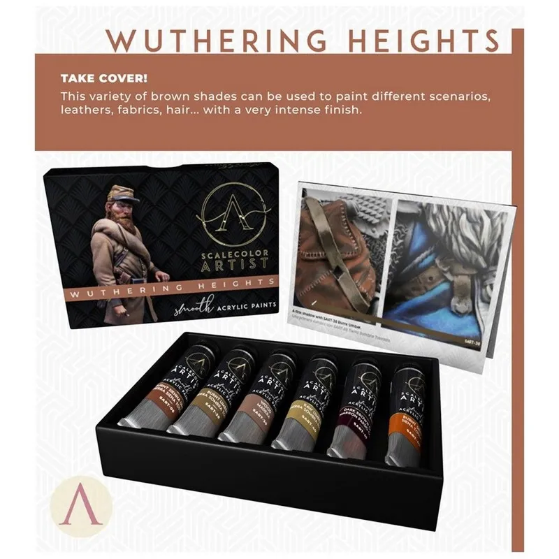 Scalecolor: Wuthering Heights box and contents