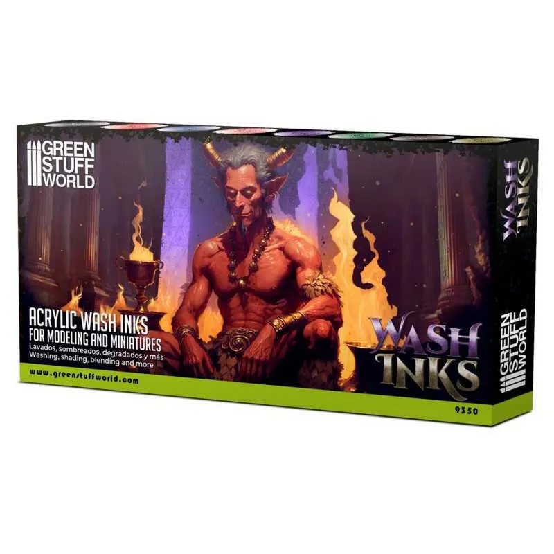 Set x6 Intensity Inks - Set 1 box and contents