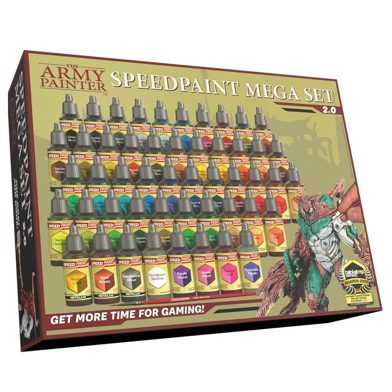 Speedpaint Mega Set 2.0 box and contents
