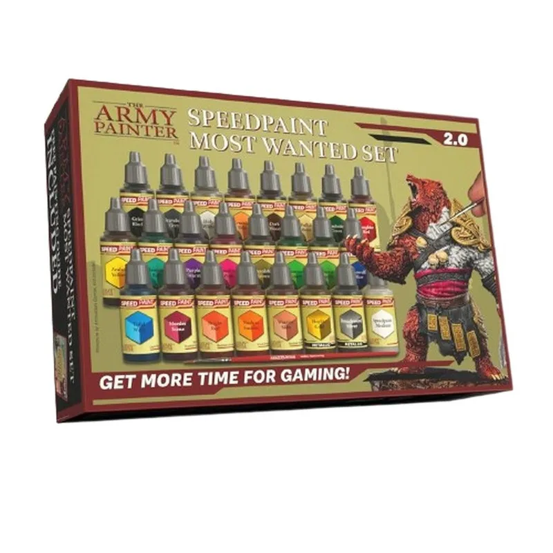 Speedpaint Most Wanted Set 2.0 box and contents