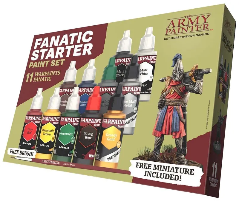 Warpaints Fanatic Starter Set box and contents