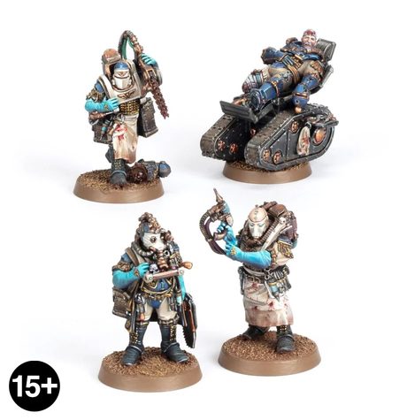 Surgeon-Primus Aevos Jovan & Medicae Orderlies
